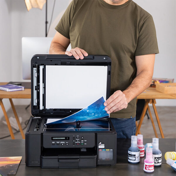 DCP-T730DW Impresora multifuncional de inyección tinta color InkBenefit Tank