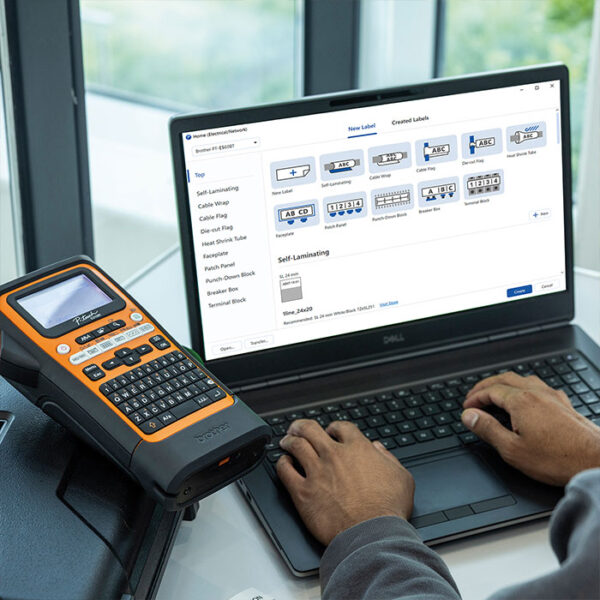 PT-E310BTVP Rotuladora Electrónica Portátil Profesional Ptouch con Bluetooth.
