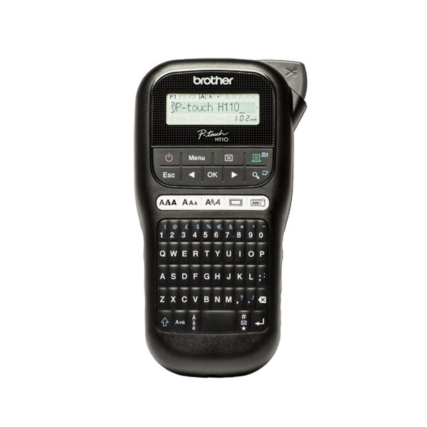 PT-H110BK Rotuladora portátil de fácil uso