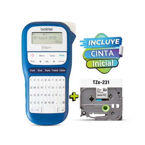 PT-H110BW Rotuladora portátil de fácil uso 5 PT-H110BW Rotuladora portátil de fácil uso - Imagen 2