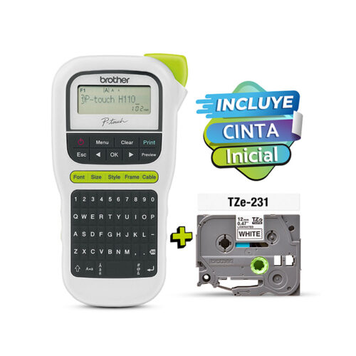 PT-H110 Rotuladora portátil de fácil uso 5 PT-H110 Rotuladora portátil de fácil uso - Imagen 2