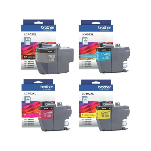 LC402XL Pack 4 Tintas (CMYK) Original Brother